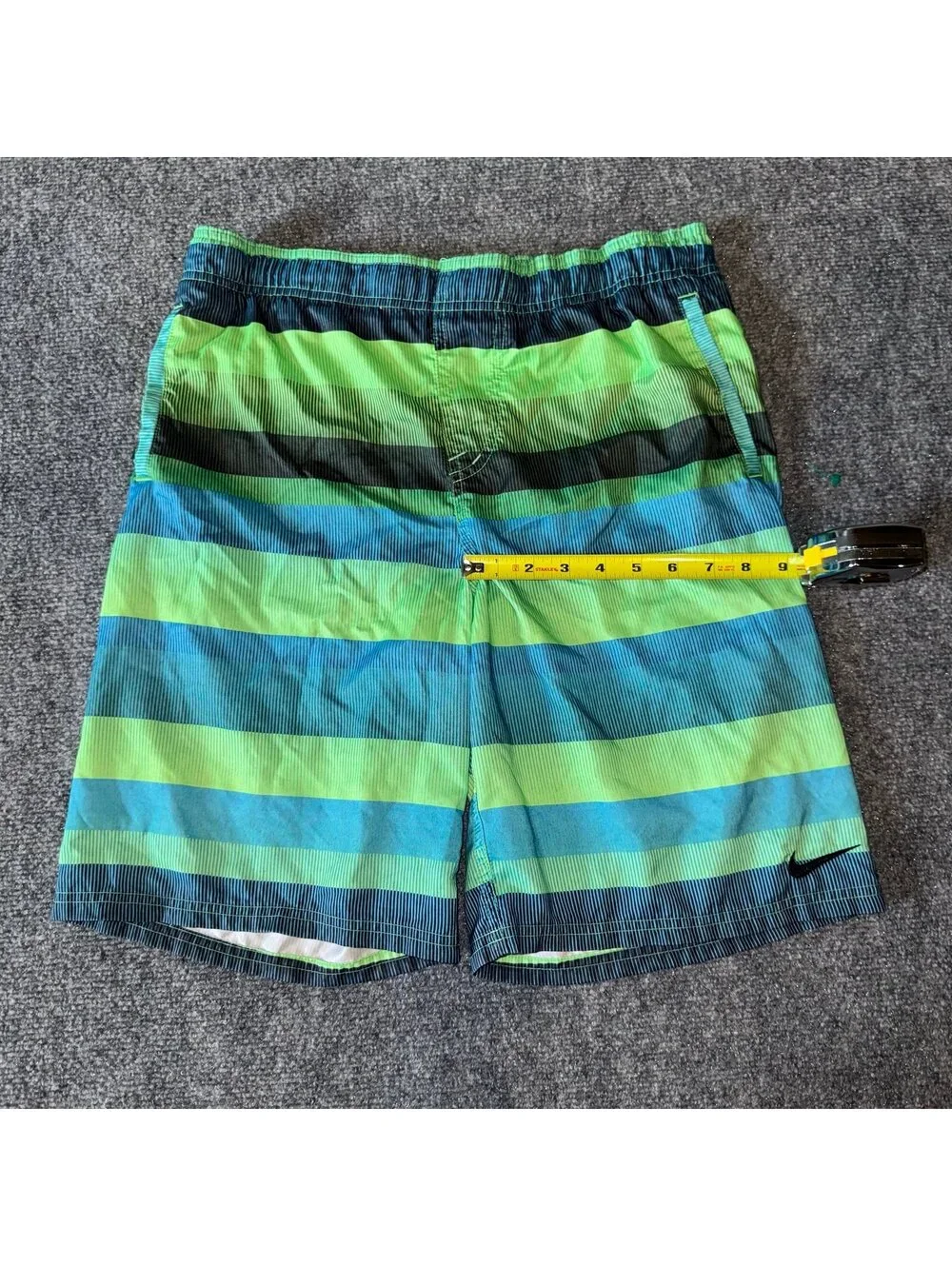 Nike Multicolor Lined Swim Trunks Mens XL Vtg y2k 90s Rare